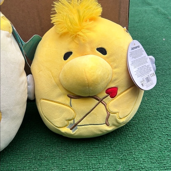 Cute Yellow and White Cow Plush Toy - Picture 3 of 5